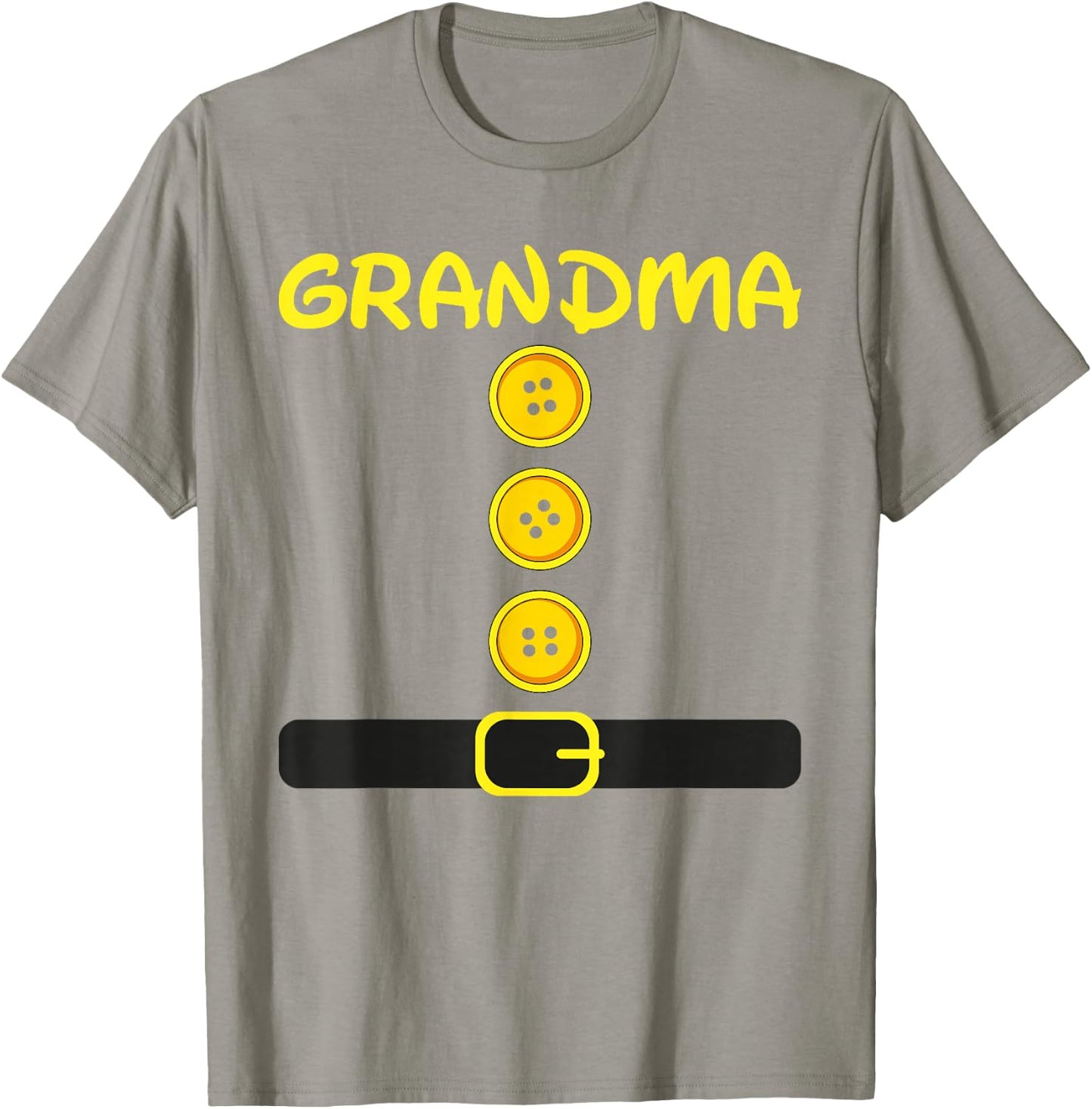 Grandma Dwarf Halloween Family Group Color Matching Costume T-Shirt - T-Shirt | Sand