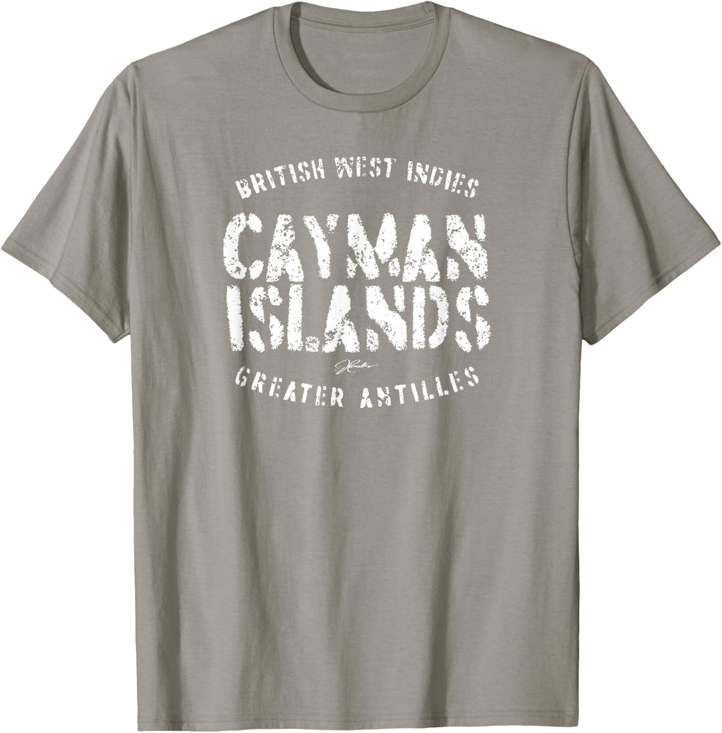 JCombs: Cayman Islands, Beach T-Shirt - T-Shirt | Sand
