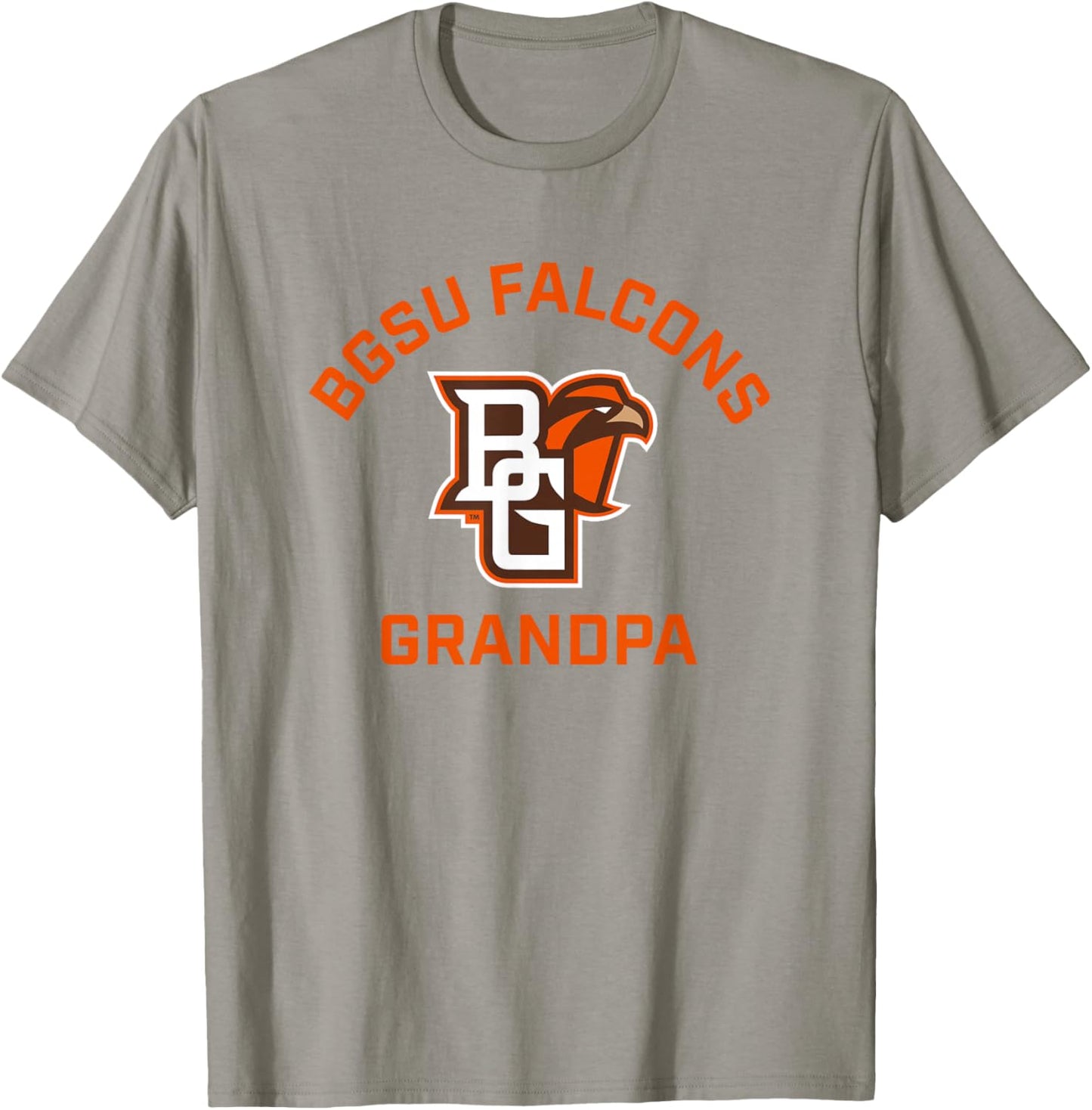 Bowling Green BGSU Falcons Arched Grandpa T-Shirt - T-Shirt | Sand