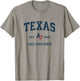 Texas Vintage American Flag USA Sports Design Women Kids Men T-Shirt - T-Shirt | Sand