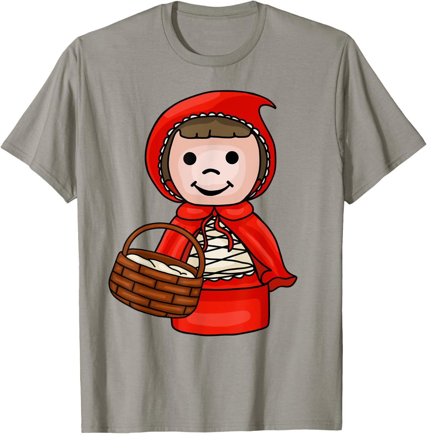 Cute Little Red Riding Hood T-Shirt - T-Shirt | Sand