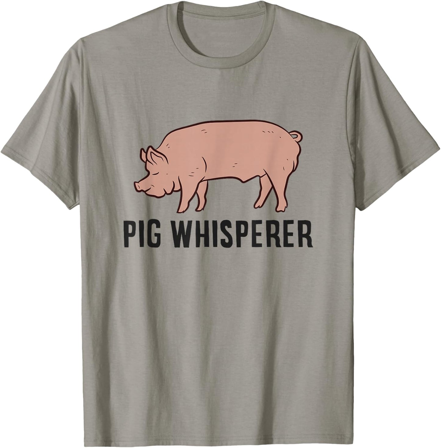 Pig Whisperer Love Pigs Pig Farmer Pig Whisperer T-Shirt - T-Shirt | Sand