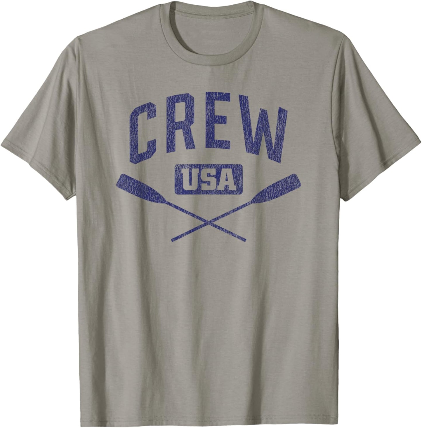 Rowing Crew USA Coxswain Sculling Row Team T-Shirt - T-Shirt | Sand