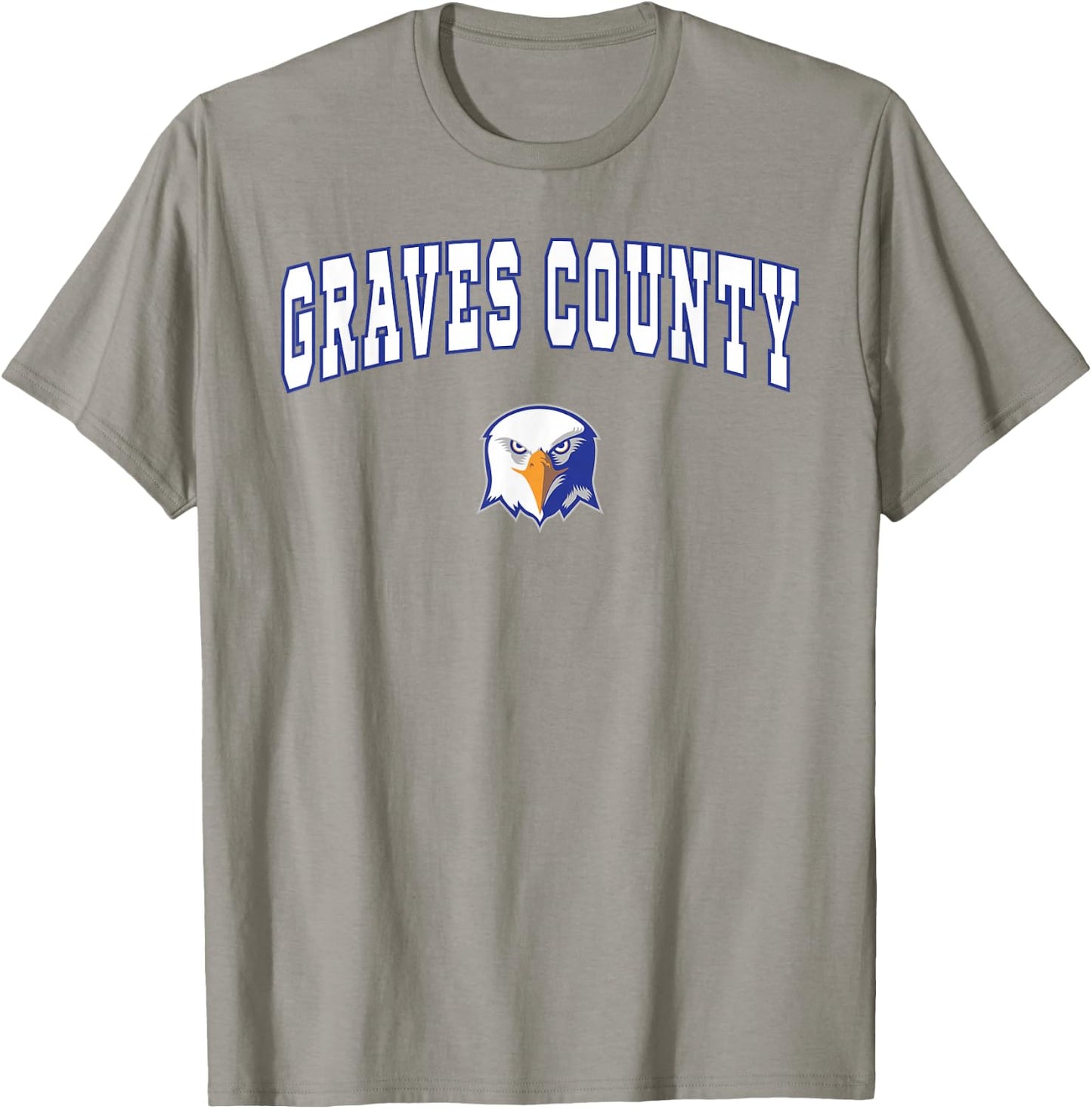 Graves County High School Eagles T-Shirt - T-Shirt | Sand