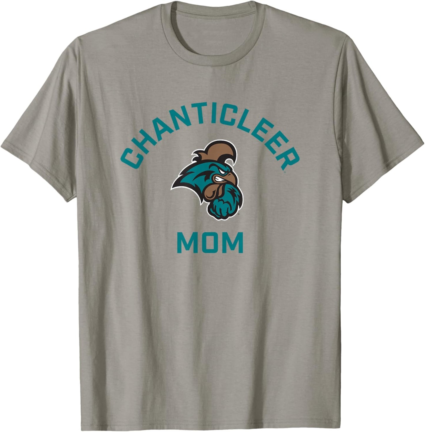 Coastal Carolina University Chanticleers Arched Mom T-Shirt - T-Shirt | Sand
