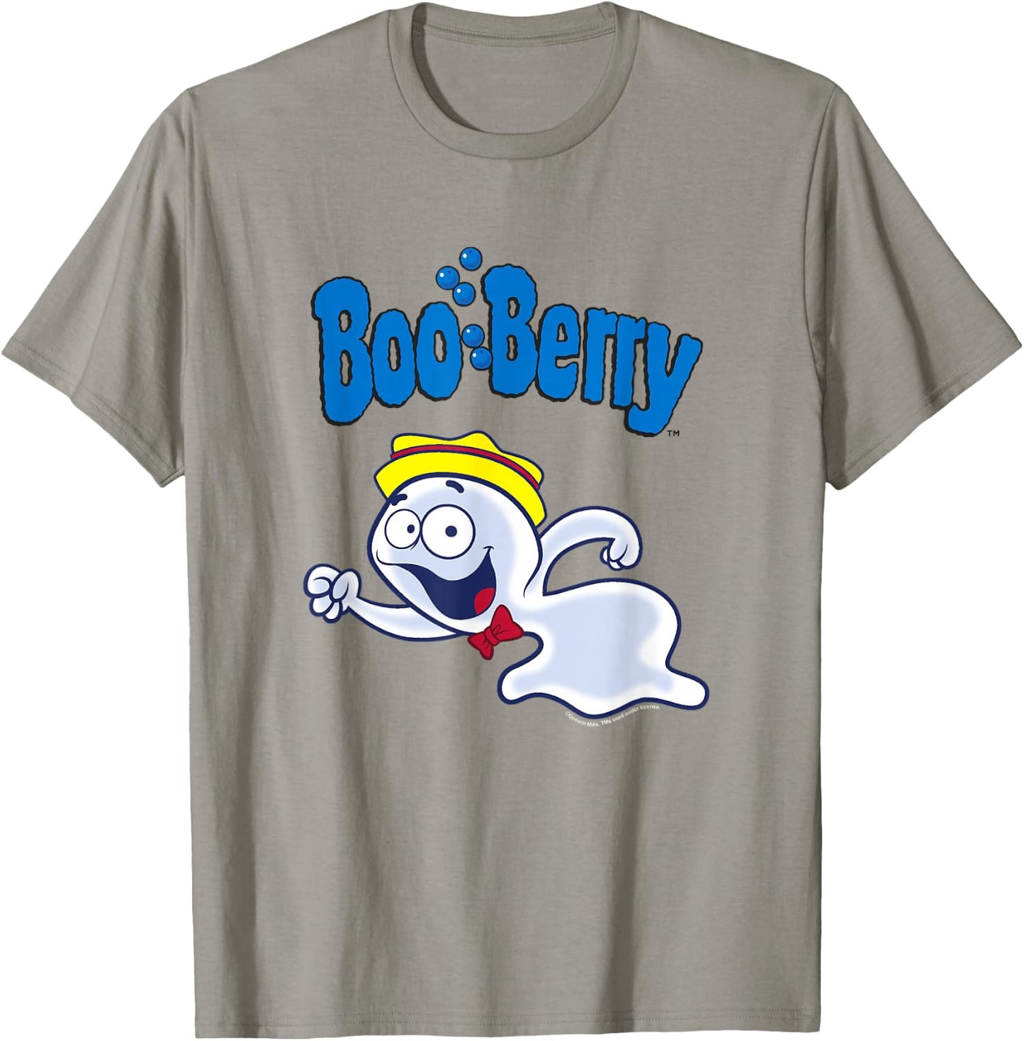Boo Berry Iconic Funny Ghost Vintage Chest Portrait T-Shirt - T-Shirt | Sand