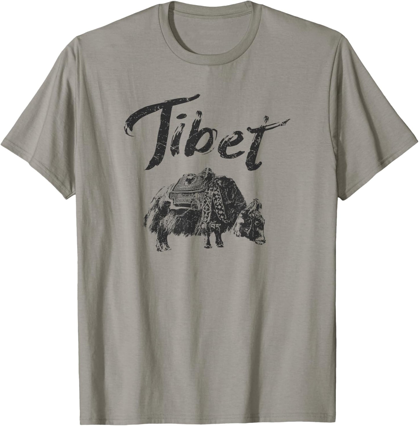 Tibet Vintage Tibetan T-Shirt - T-Shirt | Sand