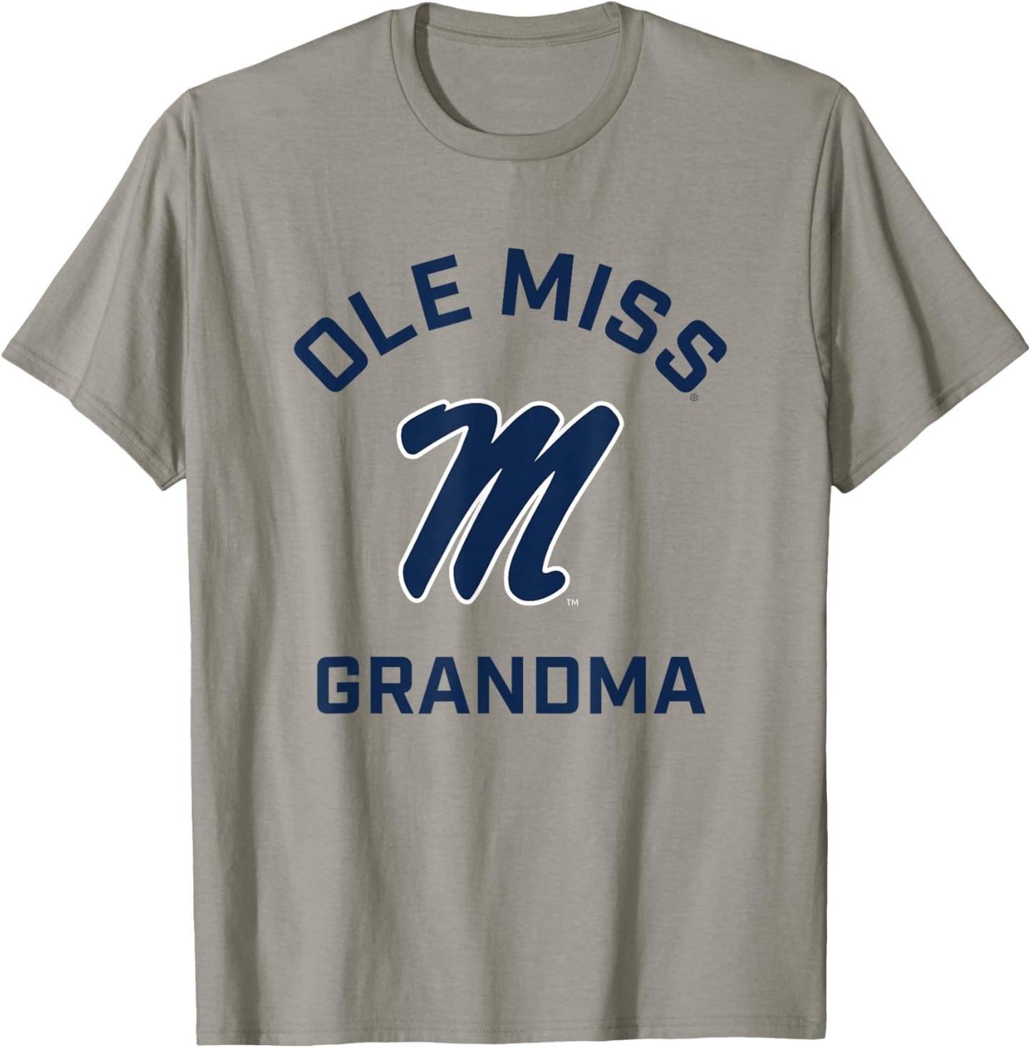 Ole Miss Rebels Arched Grandma T-Shirt - T-Shirt | Sand