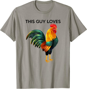 This Guy Loves Cock - Funny Gay Man Gift T-Shirt - T-Shirt | Sand