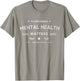 Vintage MENTAL HEALTH MATTERS Hope & Fight Therapy Cool Yoga T-Shirt - T-Shirt | Sand