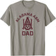 Alabama A&M University Bulldogs Arched Dad T-Shirt - T-Shirt | Sand