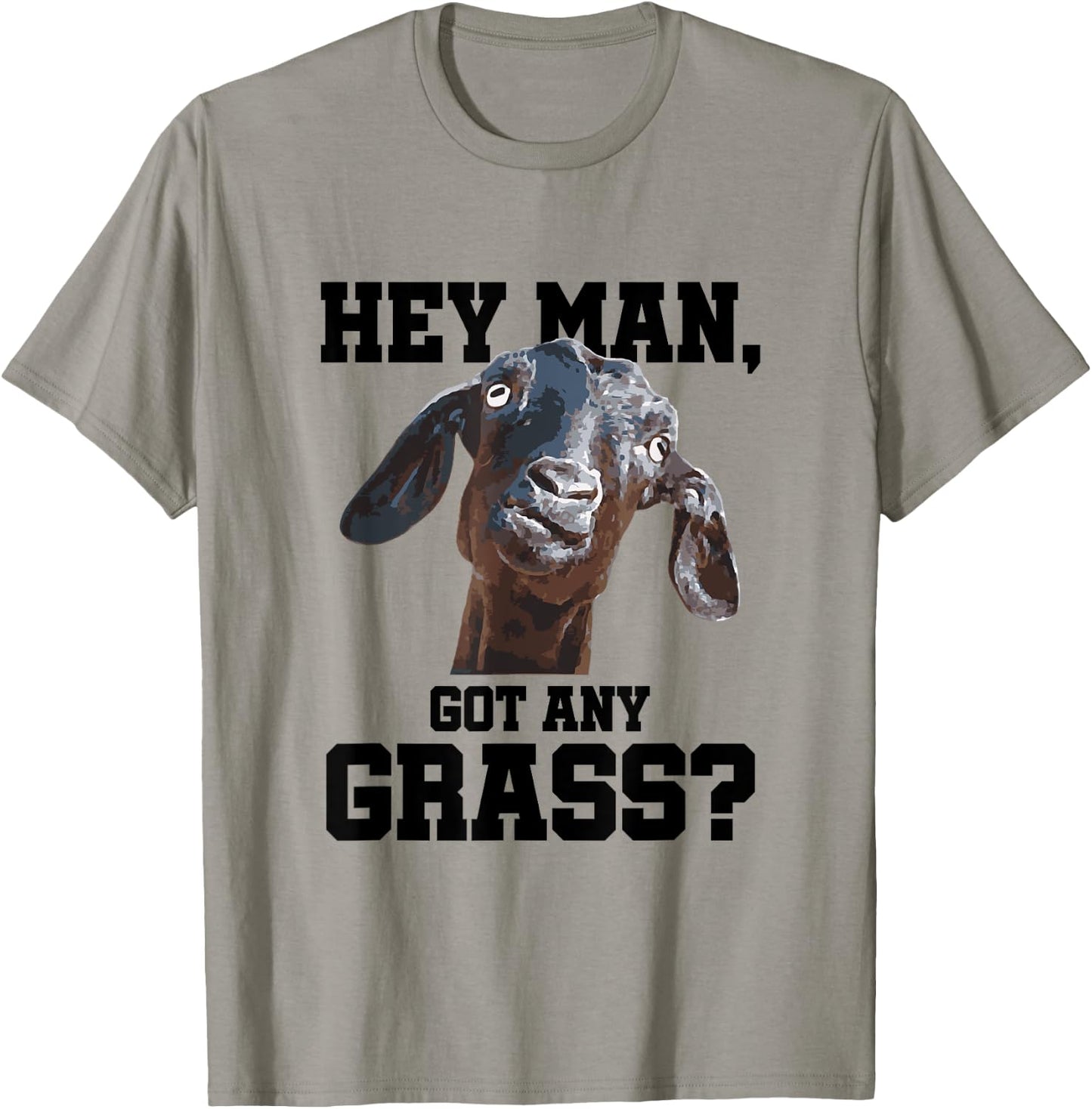 Funny Pun Shirt Goat Stuff and Farm Accesories Apparel Goat T-Shirt - T-Shirt | Sand