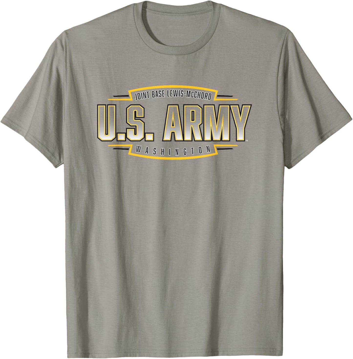 Joint Base Lewis-McChord United States Army Military T-Shirt - T-Shirt | Sand