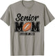 Vintage Football Senior Mom Class of 2025 T-Shirt - T-Shirt | Sand