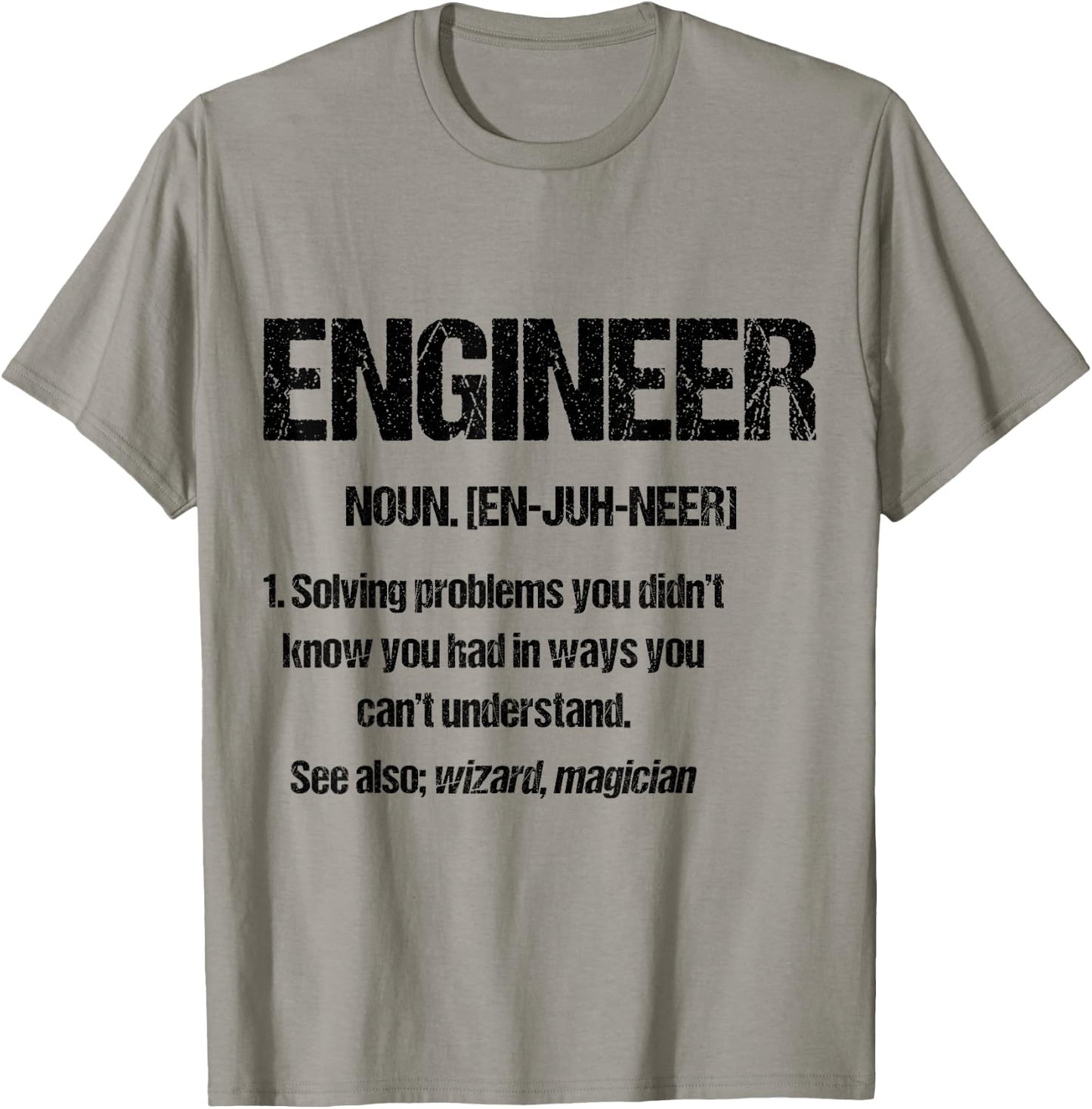 Funny engineering shirt Engineer Definition T-Shirt - T-Shirt | Sand