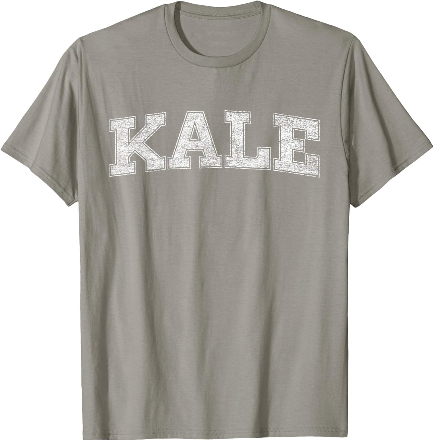Kale University Leafy Greens Organic Gardener Go Vegan T-Shirt - T-Shirt | Sand
