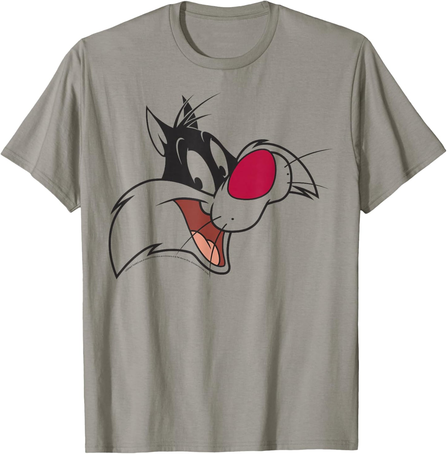 Looney Tunes Sylvester Face Portrait T-Shirt - T-Shirt | Sand