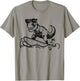 Funny Dinosaur Surfing Surf Surfer Hawaii T-Rex Dino Lover T-Shirt - T-Shirt | Sand