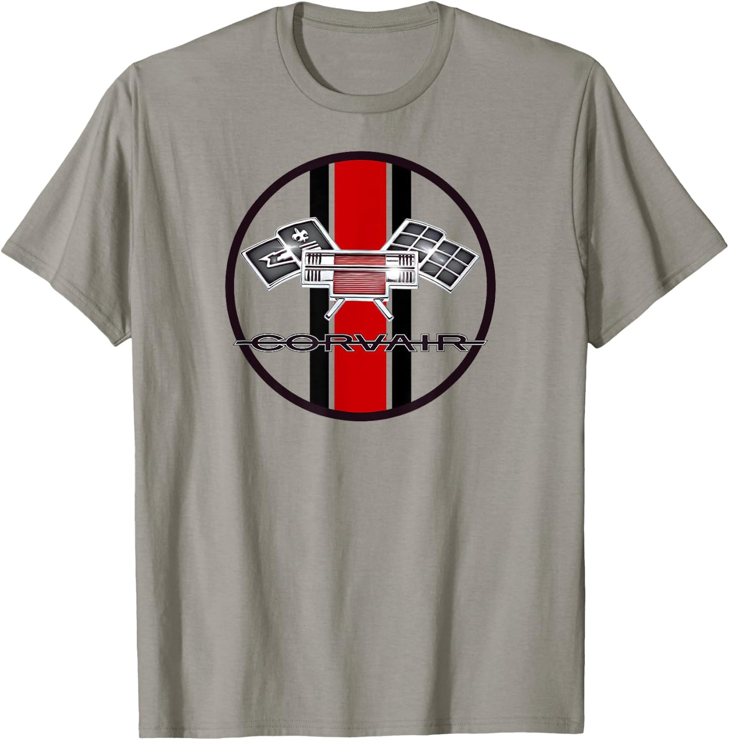 Corvair High Performance Flags 1961, 1962, 1963, 1964 T-Shirt - T-Shirt | Sand