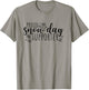 Proud Snow Day Supporter Christmas Teacher Funny Snow Day T-Shirt - T-Shirt | Sand