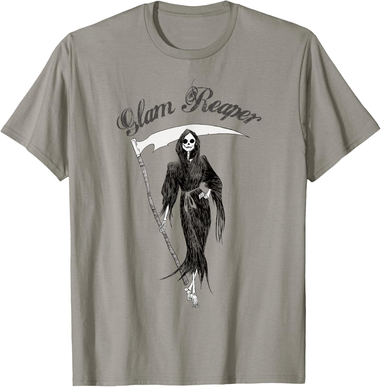 Cute The Glam reaper easy Halloween Women's Costume T-Shirt - T-Shirt | Sand