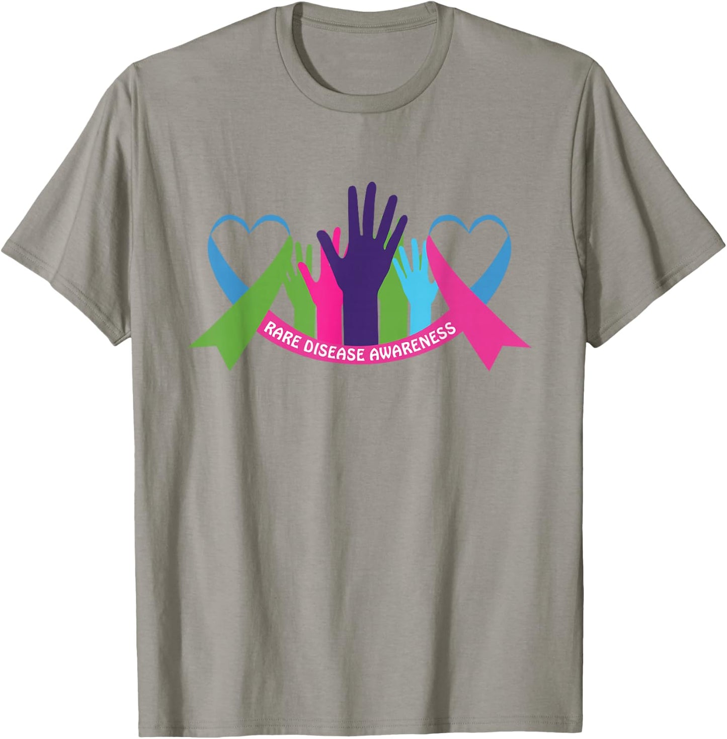 Rare Disease Awareness | Rare Disease Day T-Shirt - T-Shirt | Sand