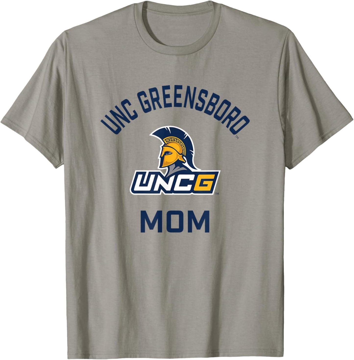 UNC Greensboro UNCG Spartans Arched Mom T-Shirt - T-Shirt | Sand