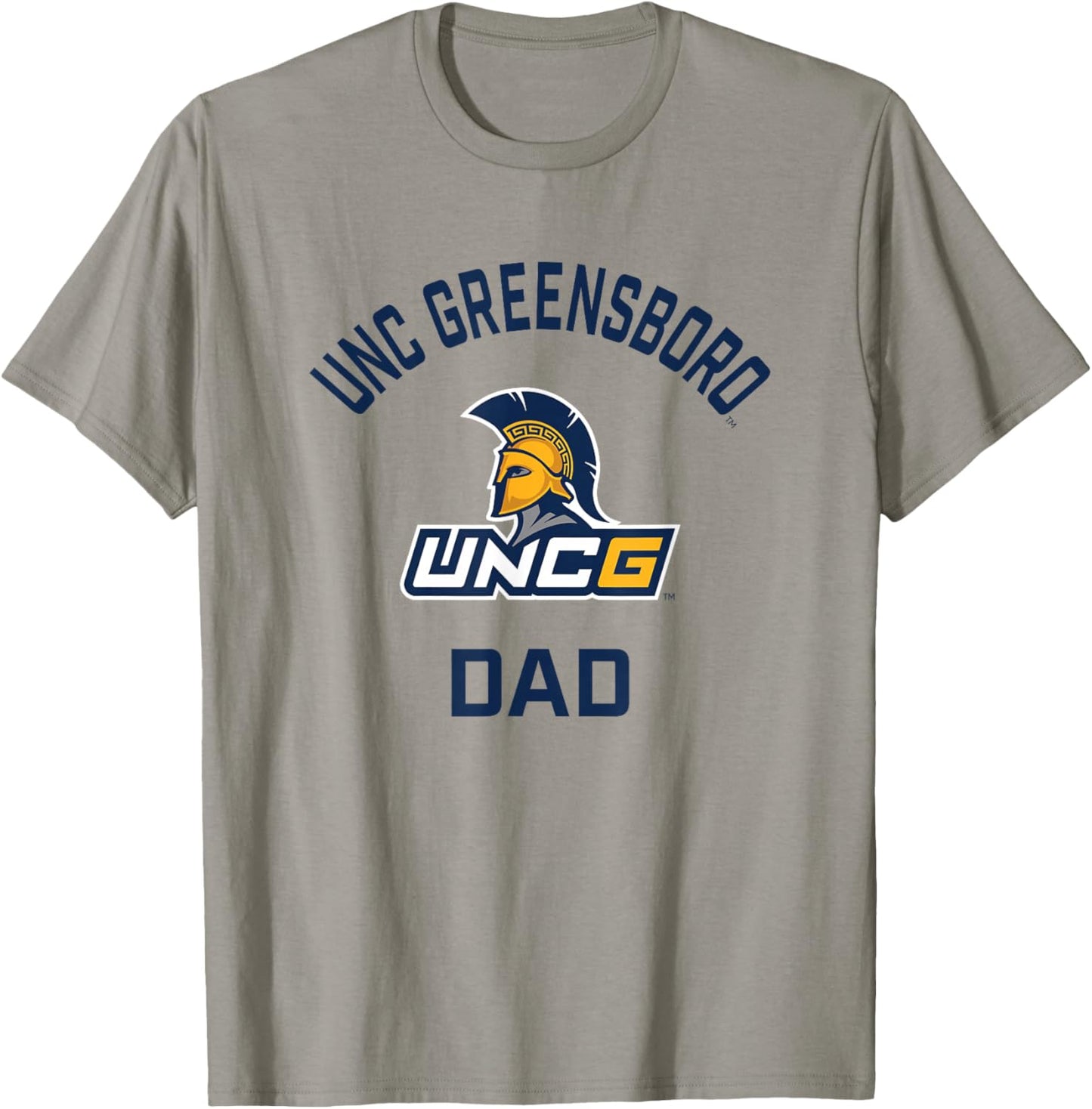 UNC Greensboro UNCG Spartans Arched Dad T-Shirt - T-Shirt | Sand
