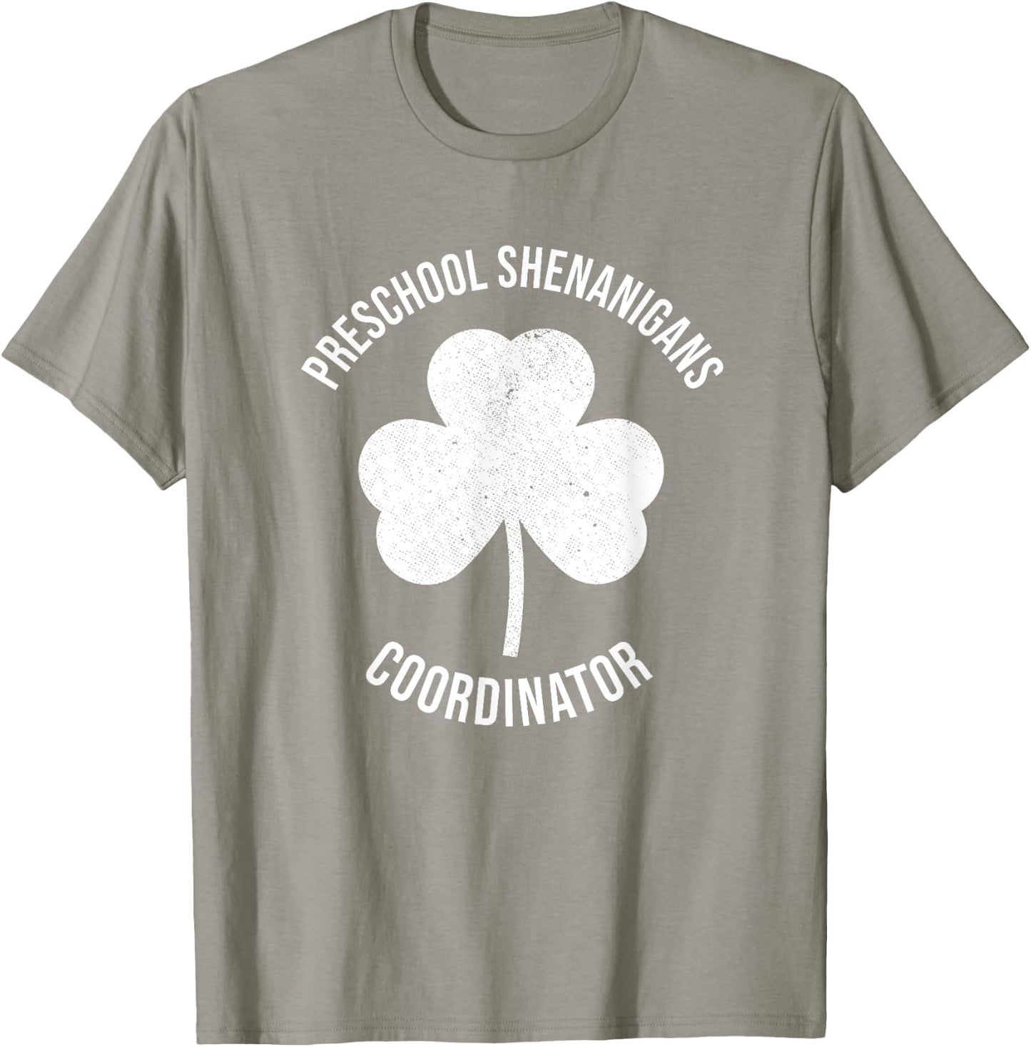 Preschool Teacher St Patricks Day Shenanigans Coordinator T-Shirt - T-Shirt | Sand