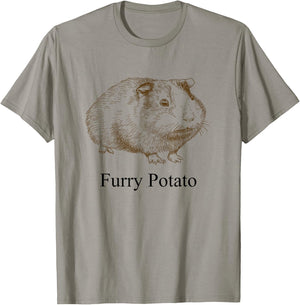 Furry Potato T-Shirt - T-Shirt | Sand