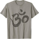 Vintage Om Meditation Spiritual Indian Yoga Symbol Om T-Shirt - T-Shirt | Sand