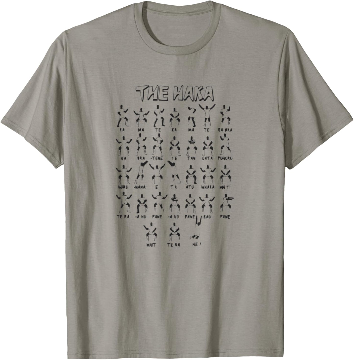 The Haka Poses T-Shirt - T-Shirt | Sand