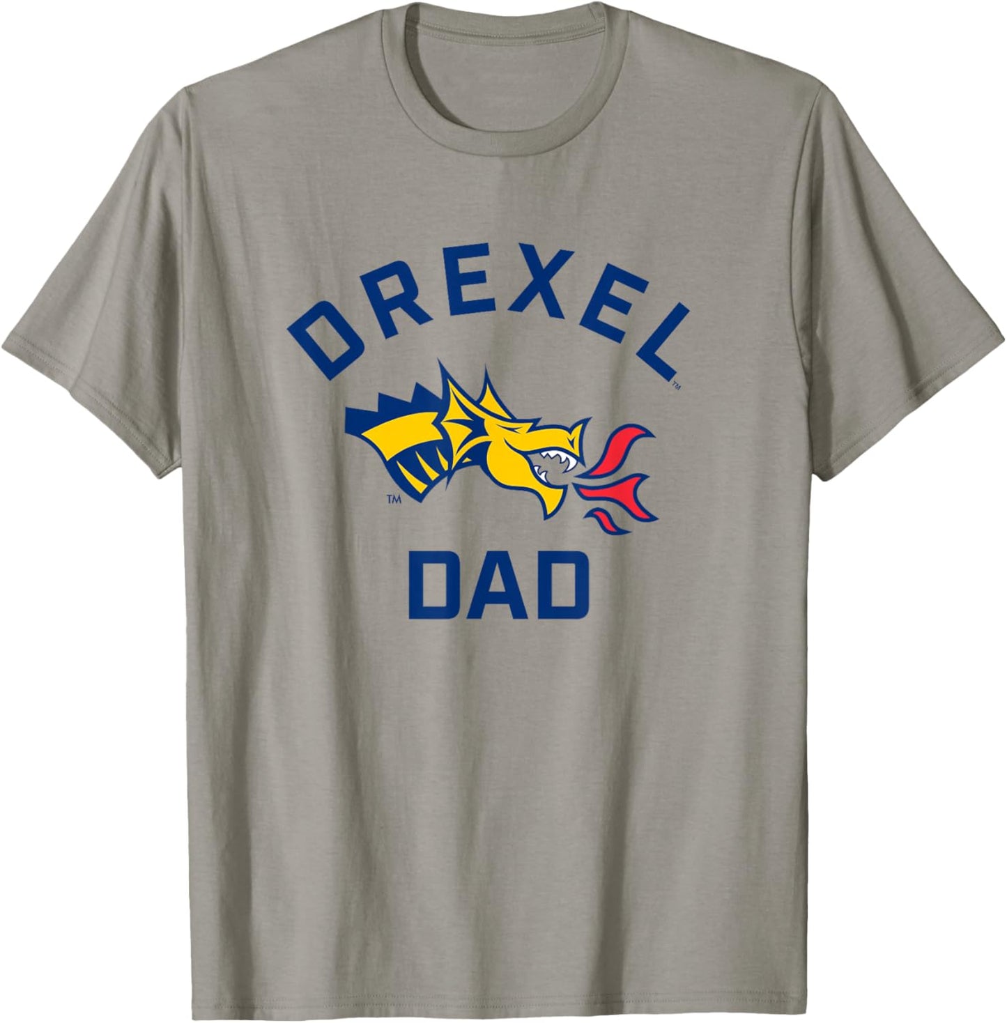Drexel University Dragons Arched Dad T-Shirt - T-Shirt | Sand