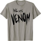 Marvel We Are Venom Large Text T-Shirt - T-Shirt | Sand