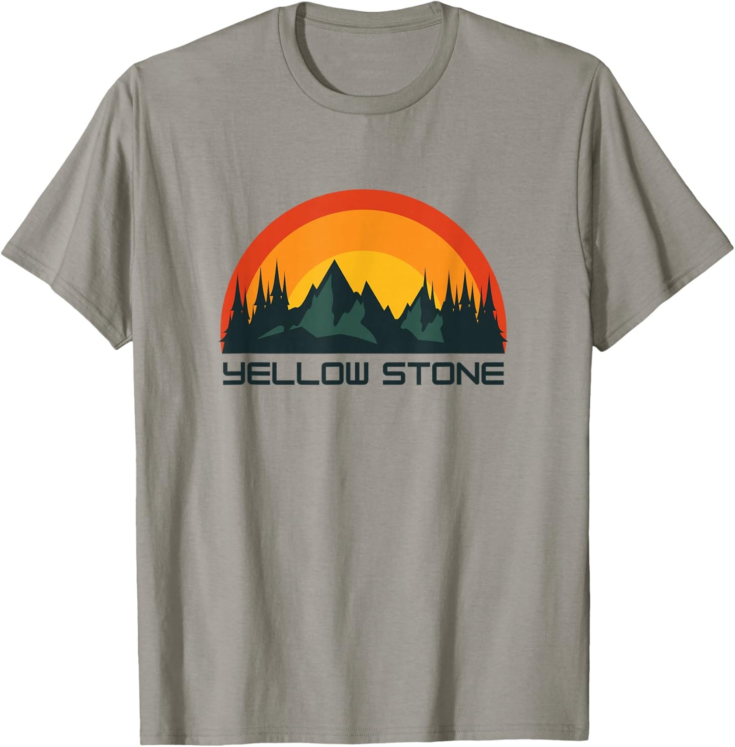 Yellow Stone National Park T-Shirt - T-Shirt | Sand