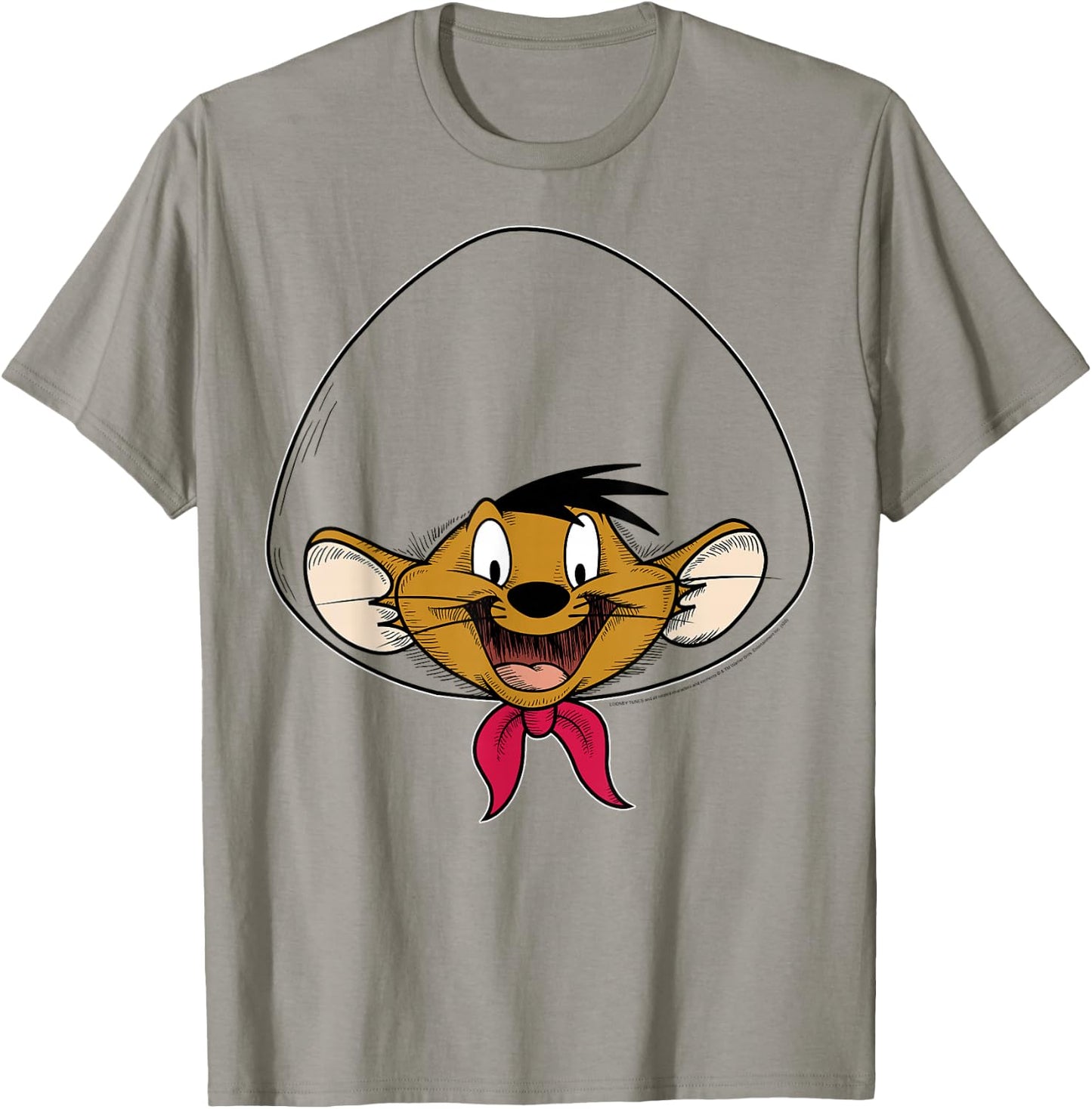 Looney Tunes Speedy Gonzales Big Face T-Shirt - T-Shirt | Sand