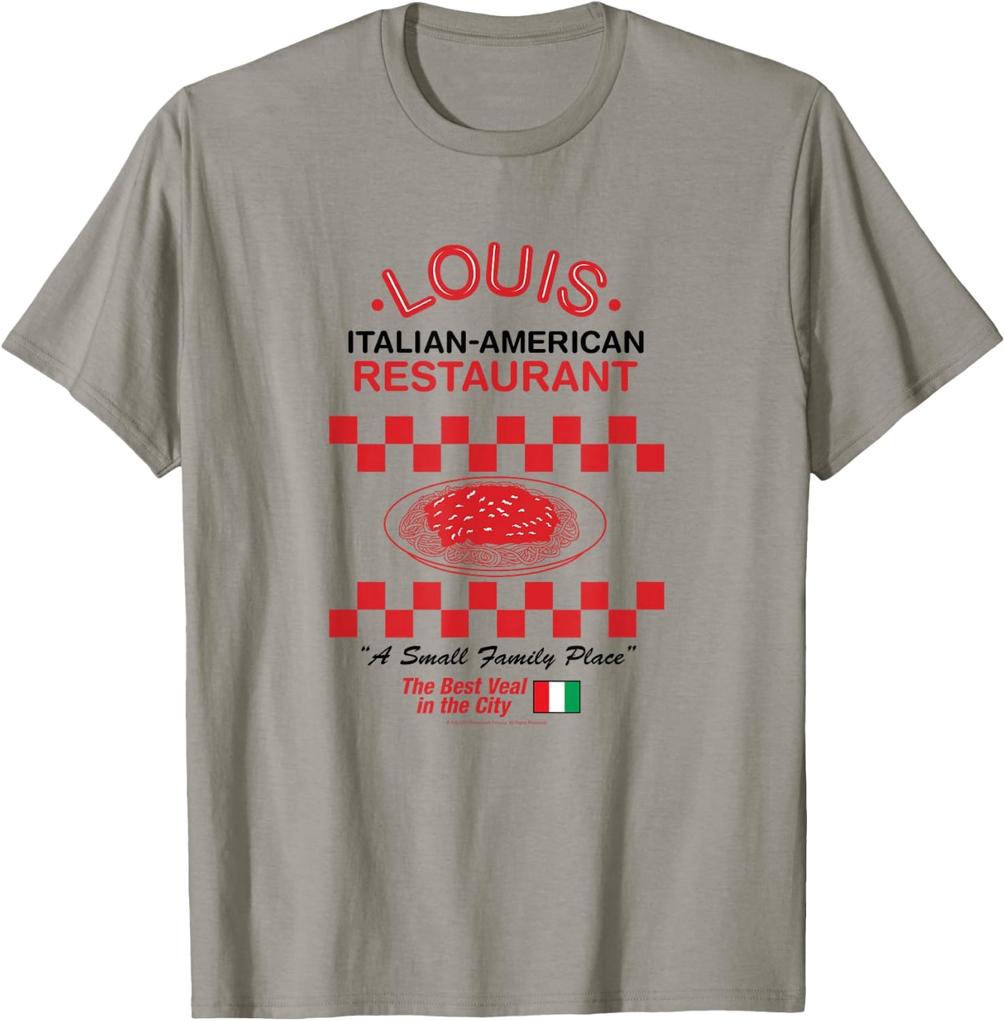 The Godfather Louis Italian-American Restaurant Small T-Shirt - T-Shirt | Sand