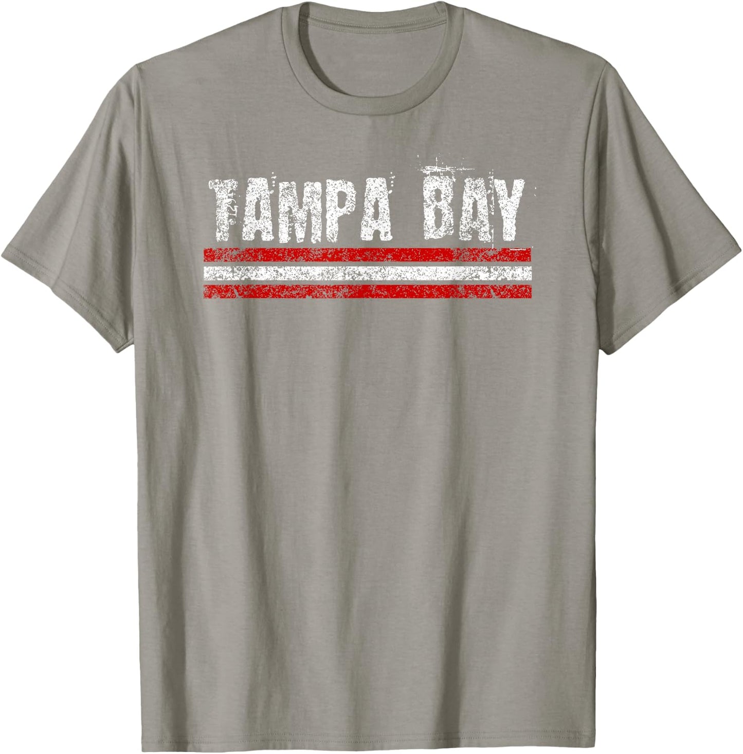 Tampa Bay Florida Retro Vintage Weathered Throwback T-Shirt - T-Shirt | Sand
