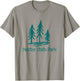 Baxter State Park Maine Hiking Camping Rustic Forest Woods T-Shirt - T-Shirt | Sand