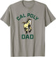 Cal Poly Mustangs Arched Dad T-Shirt - T-Shirt | Sand