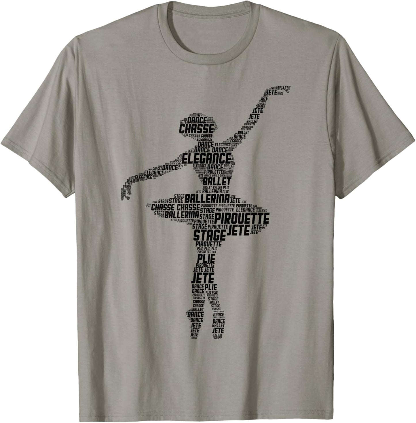 Ballerina Ballet Girls Women T-Shirt - T-Shirt | Sand