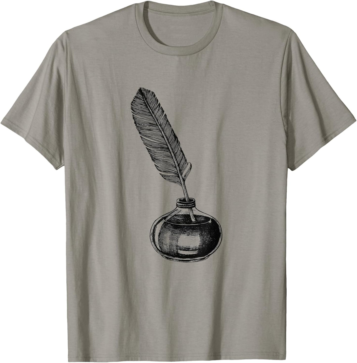 Quill Pen & Women T-Shirt - T-Shirt | Sand