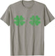 Funny Shamrock Boobs St Patricks Day T-Shirt - T-Shirt | Sand