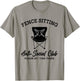 Fence Sitting Anti Social Club Please Sit Over There T-Shirt - T-Shirt | Sand