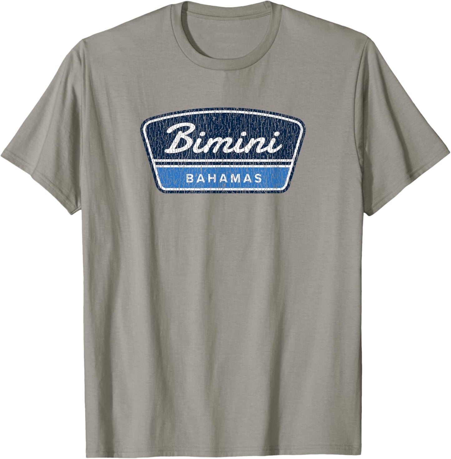 Retro Bimini Bahamas Vintage Throwback Souvenir T-Shirt - T-Shirt | Sand