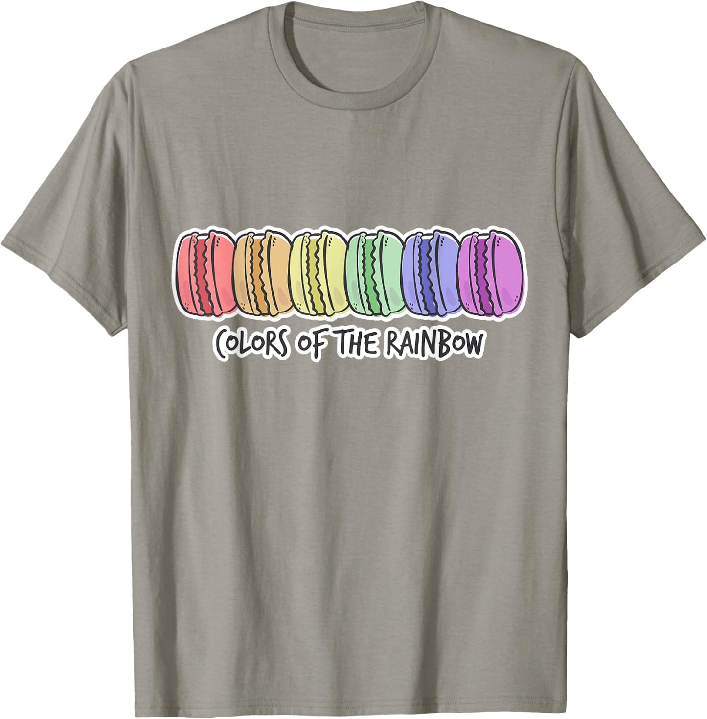 I Love Macarons Gifts for Parisians Funny Paris Macaron Gift T-Shirt - T-Shirt | Sand