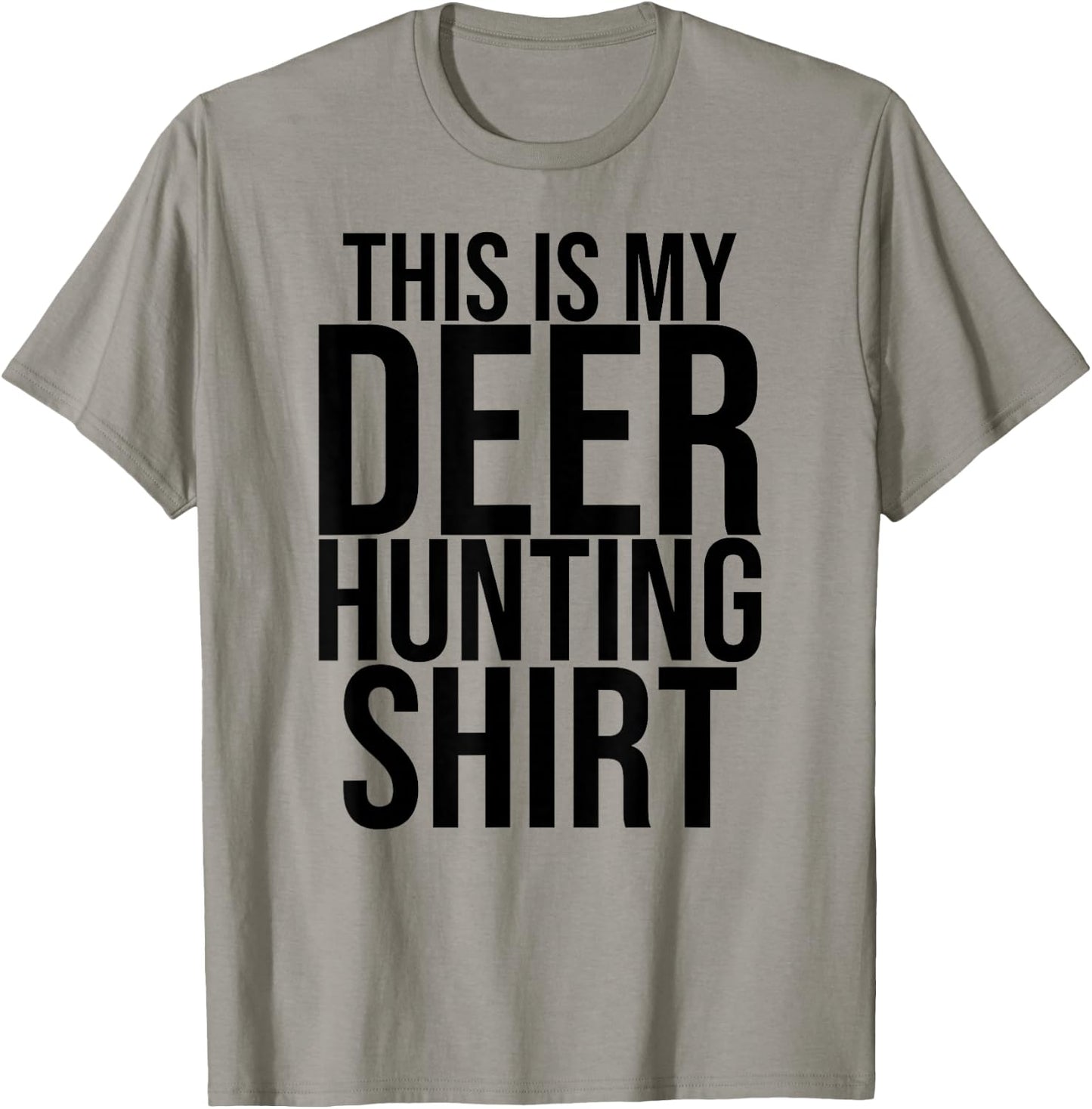 This is My Deer Hunting Shirt Orange Hunter T-Shirt - T-Shirt | Sand