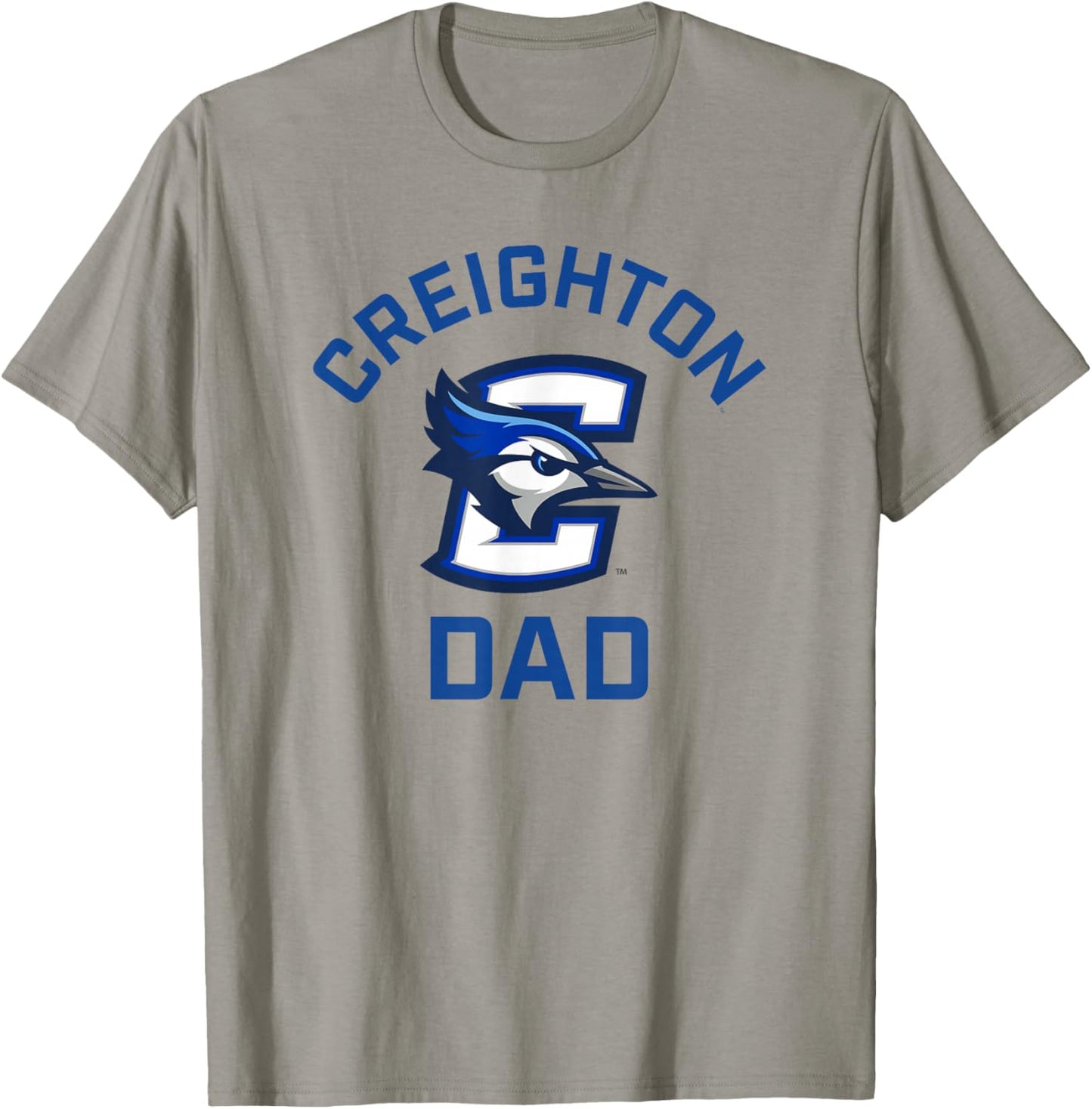 Creighton University Bluejays Arched Dad T-Shirt - T-Shirt | Sand