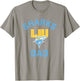 Long Island University LIU Blackbirds Arched Dad T-Shirt - T-Shirt | Sand