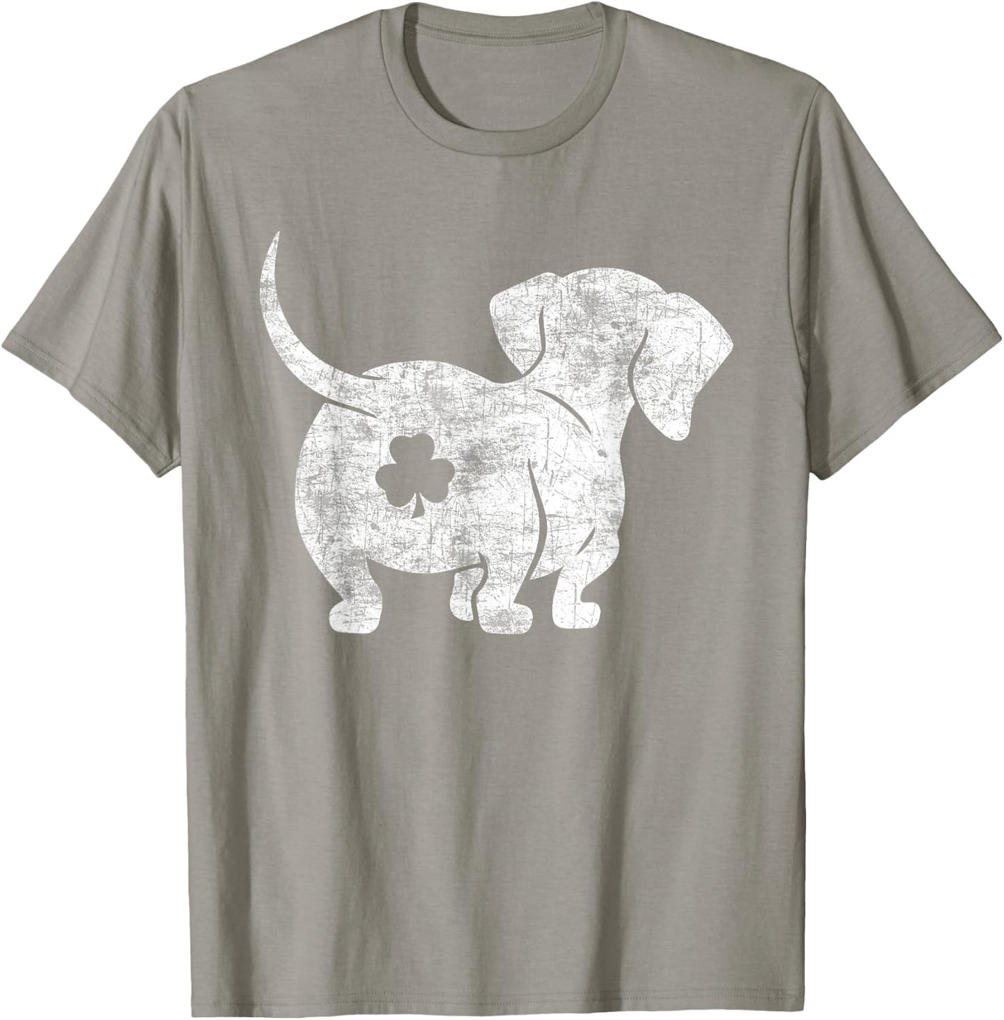 St. Patricks Day Dachshund Wiener Dog Gifts Women T-Shirt - T-Shirt | Sand